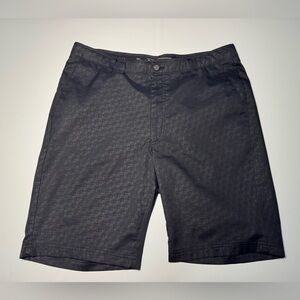 Pebble Beach Men's Dry-Luxe Performance Golf Shorts -  Size 36 - Black